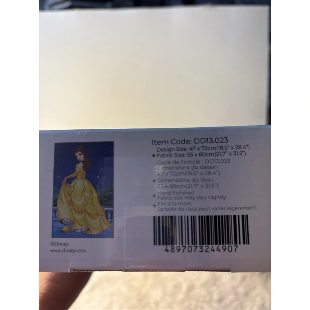 Disney Needleart Diamond Dotz Embroidery Art Kit Belle Sparkle DD13-023 NIB